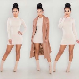 NWT’S!  POSH SHOP MINI BODYCON DRESS!